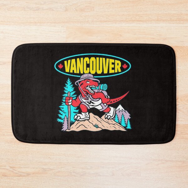 Item preview, Vancouver Hiking Red Dinosaur Canada Outdoor Adventure designed and sold by YAWO-PAE.