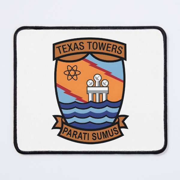 Item preview, USAF 4604th Support Squadron Texas Tower 4 Patch designed and sold by CharlieDesings.