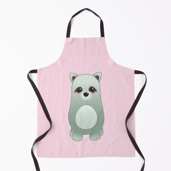 Item preview, Cute Pastel Baby racoon - Kawaii Chibi illustration designed and sold by Agamaji.