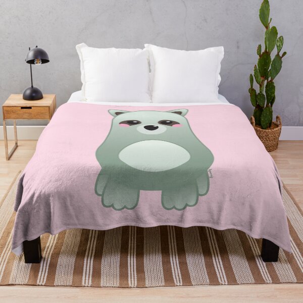 Item preview, Cute Pastel Baby racoon - Kawaii Chibi illustration designed and sold by Agamaji.