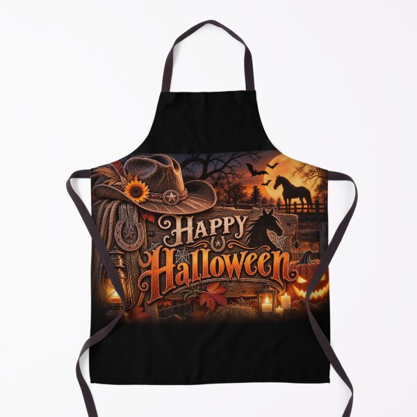 Item preview, Happy Halloween – Western Horse & Cowboy Country designed and sold by Quarterhorses.