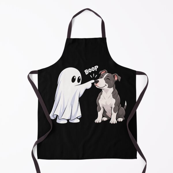 Item preview, Funny Ghost American Staffordshire Terrier Dog Boop Halloween Design Mom Dad designed and sold by rafaeltto.