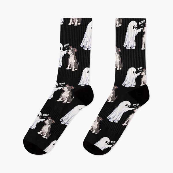 Item preview, Funny Ghost American Staffordshire Terrier Dog Boop Halloween Design Mom Dad designed and sold by rafaeltto.