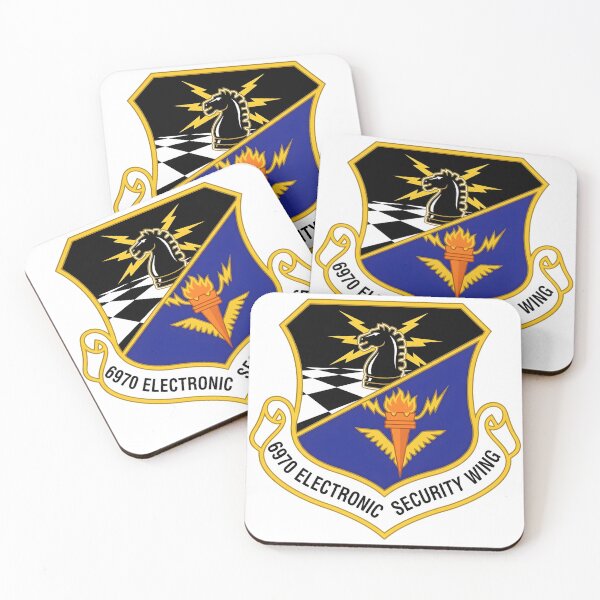 Item preview, USAF 6970th Electronic Security Wing Shield Patch    designed and sold by CharlieDesings.