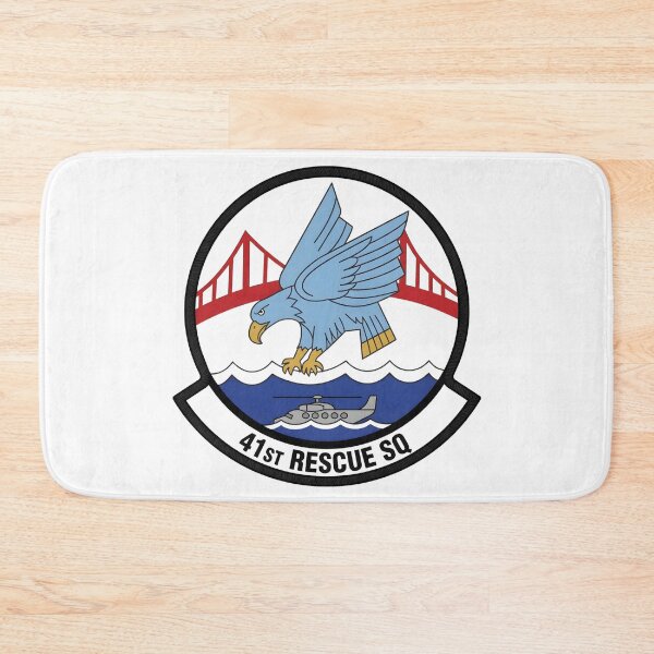 Artikelvorschau, USAF 41st Rescue Squadron Eagle Golden Gate Bridge Patch entworfen und verkauft von CharlieDesings.