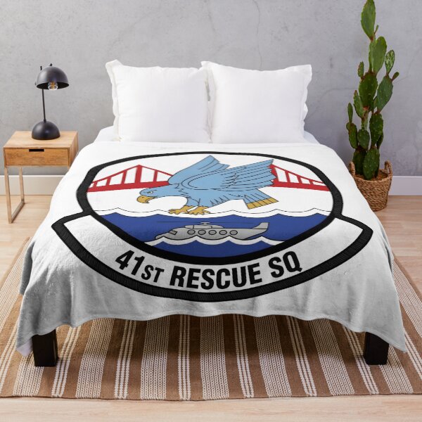 Item preview, USAF 41st Rescue Squadron Eagle Golden Gate Bridge Patch    designed and sold by CharlieDesings.