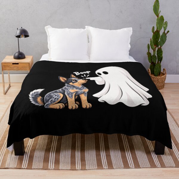 Item preview, Funny Ghost Australian Cattle Dog Boop Halloween Design Mom Dad designed and sold by rafaeltto.
