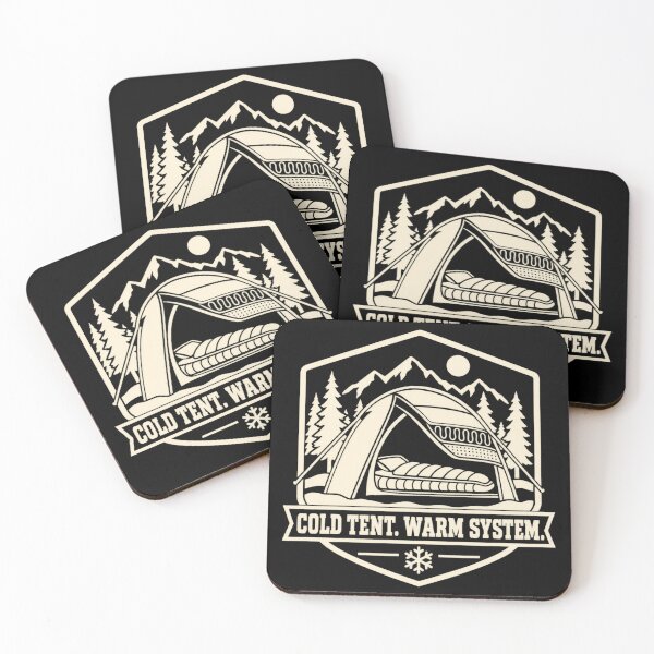 Item preview, Cold Tent Warm System Cold Weather Camping Humor designed and sold by DreamLayerStudio.