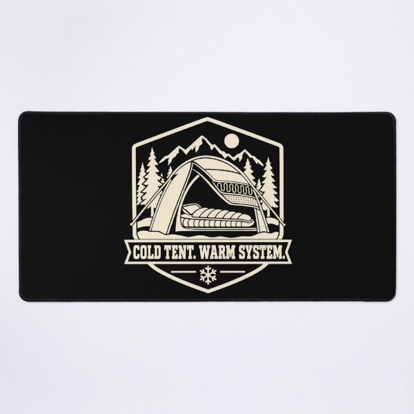 Item preview, Cold Tent Warm System Cold Weather Camping Humor designed and sold by DreamLayerStudio.