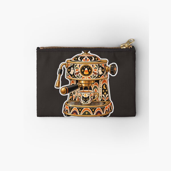 Item preview, Retro Halloween Espresso Machine designed and sold by AliAltinelArt.