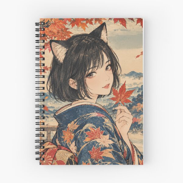 Item preview, Maple Cat Girl in Kimono designed and sold by Komatoya.