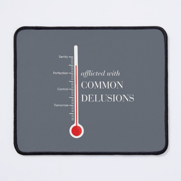 Item preview, Common Delusions Philosophical Humor | Light Ink designed and sold by EntangledRhyme.