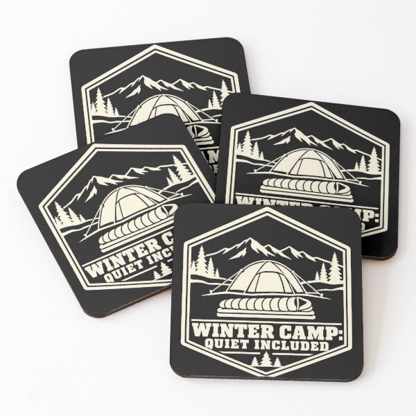Item preview, Winter Camp Quiet Included Outdoor Introvert Humor designed and sold by DreamLayerStudio.