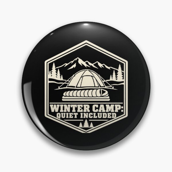 Item preview, Winter Camp Quiet Included Outdoor Introvert Humor designed and sold by DreamLayerStudio.
