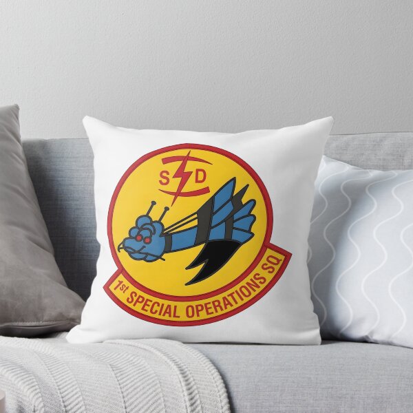 Item preview, USAF 1st Special Operations Squadron Blue Dragon Patch    designed and sold by CharlieDesings.