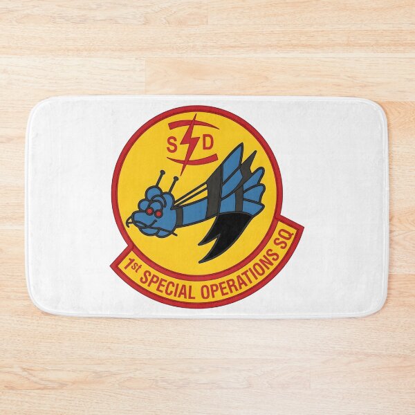 Item preview, USAF 1st Special Operations Squadron Blue Dragon Patch    designed and sold by CharlieDesings.
