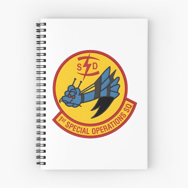 Item preview, USAF 1st Special Operations Squadron Blue Dragon Patch    designed and sold by CharlieDesings.
