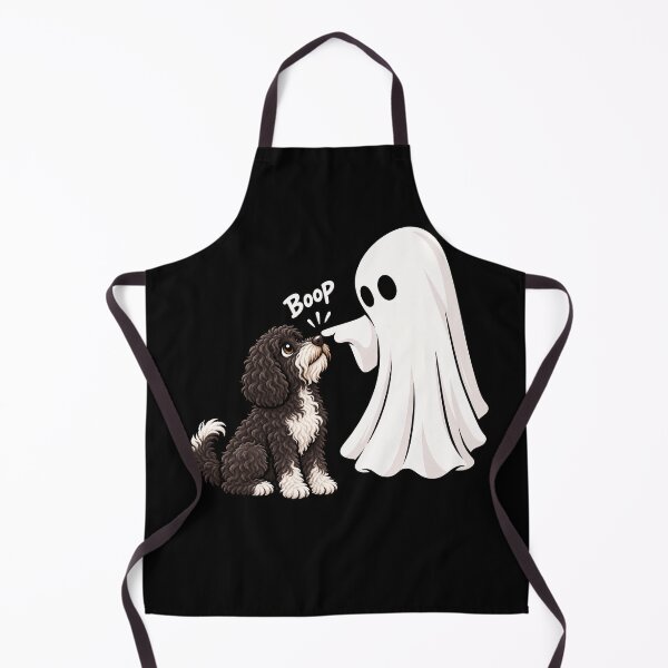 Item preview, Funny Ghost Barbet Dog Boop Halloween Design Mom Dad designed and sold by rafaeltto.