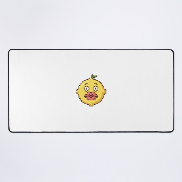 Item preview, Sassy Lemon Face Pixel Art designed and sold by Matilda Pixel.