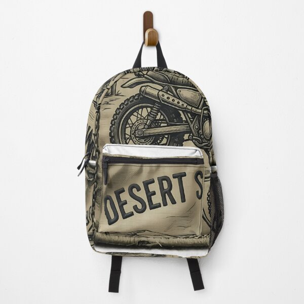 Item preview, Desert Scramblers Vintage Motorcycle Adventure Patch   designed and sold by SnapStickerHub.