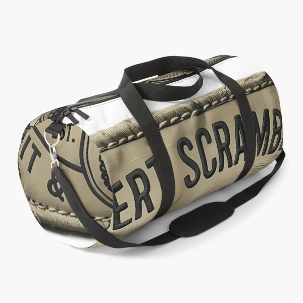 Item preview, Desert Scramblers Vintage Motorcycle Adventure Patch   designed and sold by SnapStickerHub.