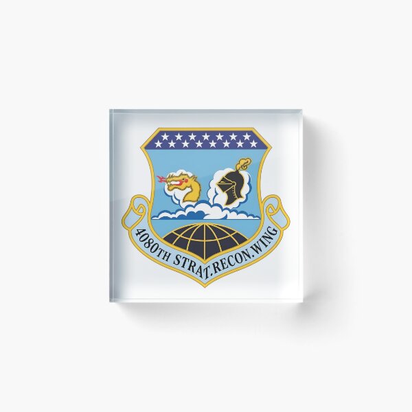 Item preview, USAF 4080th Strategic Reconnaissance Wing Shield Patch designed and sold by CharlieDesings.