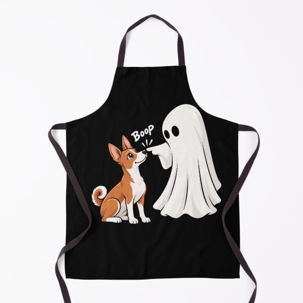 Item preview, Funny Ghost Basenji Dog Boop Halloween Design Mom Dad designed and sold by rafaeltto.