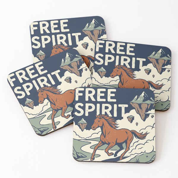 Item preview, Free Spirit – Fantasy Horse Adventure Illustration designed and sold by Dogandesighn.