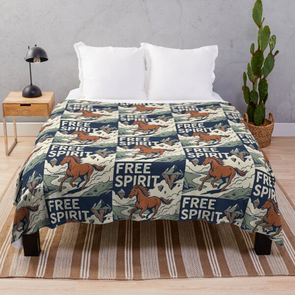 Item preview, Free Spirit – Fantasy Horse Adventure Illustration designed and sold by Dogandesighn.