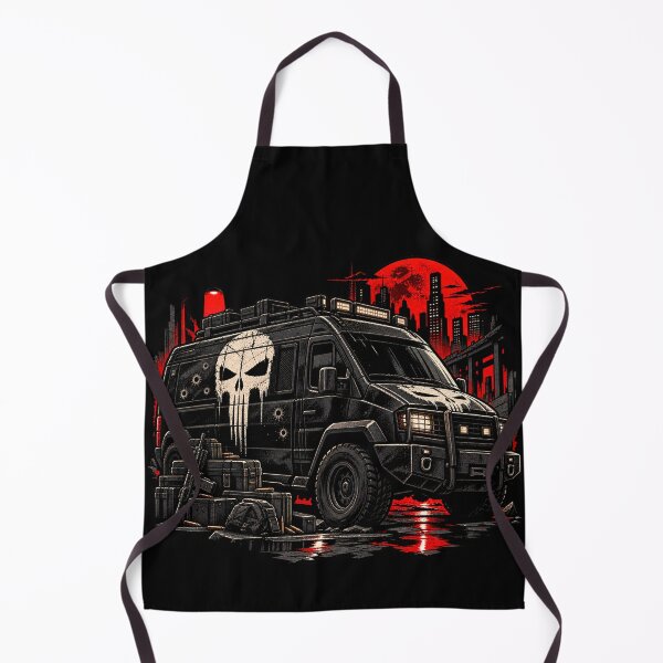 Item preview, Punisher Battle Van Frank Castle designed and sold by Pandaburba.