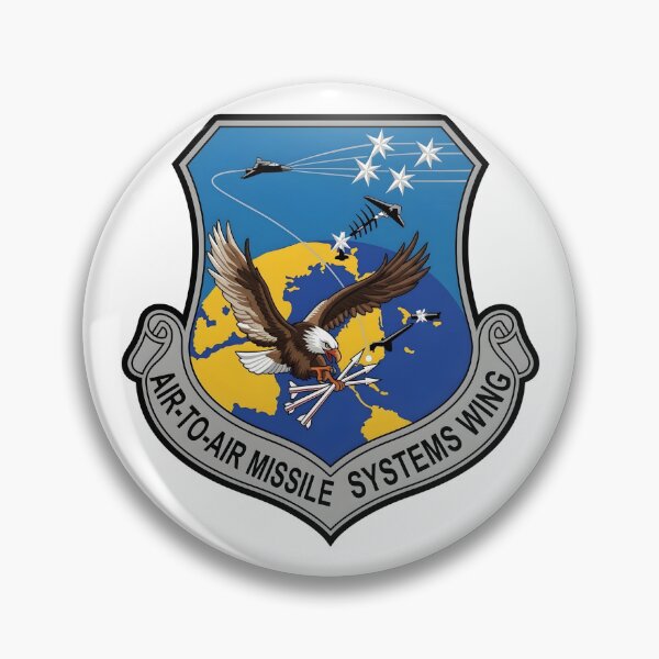 Item preview, USAF Air-to-Air Missile Systems Wing Shield Patch    designed and sold by CharlieDesings.