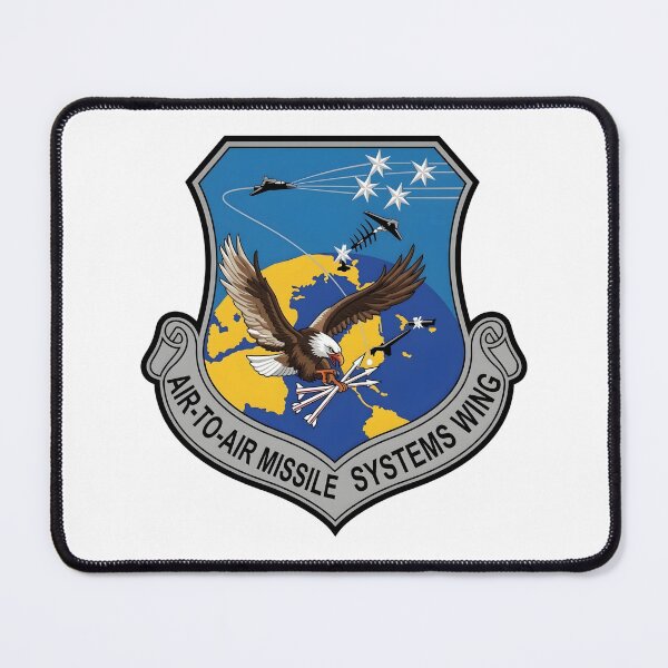 Item preview, USAF Air-to-Air Missile Systems Wing Shield Patch designed and sold by CharlieDesings.