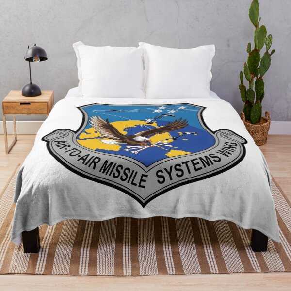 Item preview, USAF Air-to-Air Missile Systems Wing Shield Patch    designed and sold by CharlieDesings.