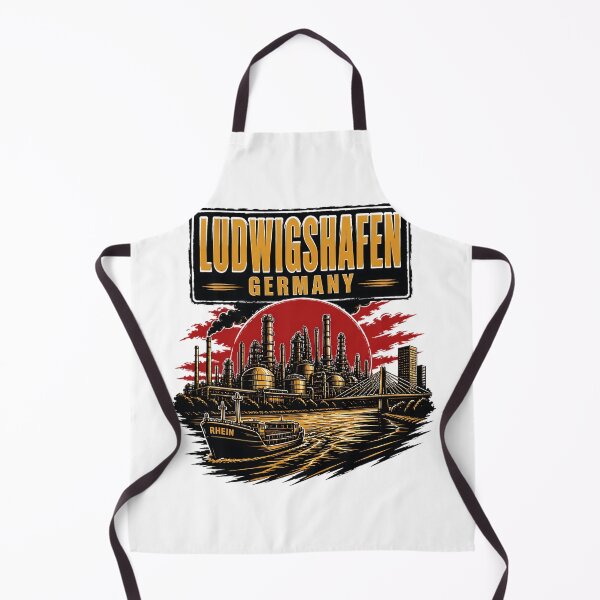 Item preview, Ludwigshafen Germany Vintage Travel Tourism designed and sold by TravelersGems.