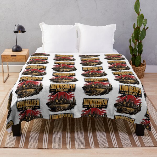 Item preview, Ludwigshafen Germany Vintage Travel Tourism designed and sold by TravelersGems.