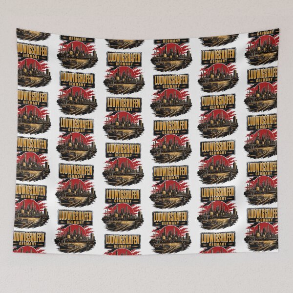 Item preview, Ludwigshafen Germany Vintage Travel Tourism designed and sold by TravelersGems.