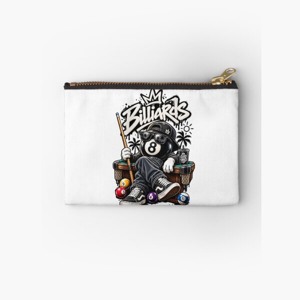 Item preview, 8 Ball Billiards Graffiti Streetwear | Cool Retro Pool Player Design designed and sold by Mahmoud Salah.