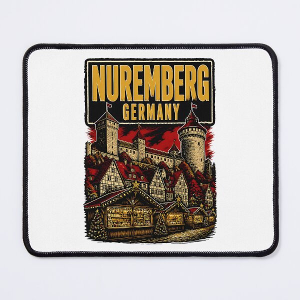 Item preview, Nuremberg Germany Vintage Travel Tourism designed and sold by TravelersGems.