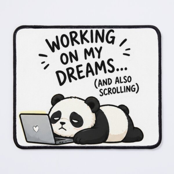 Item preview, Lazy panda designed and sold by Animalibra1.