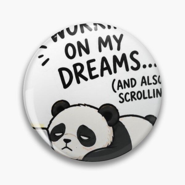 Item preview, Lazy panda designed and sold by Animalibra1.