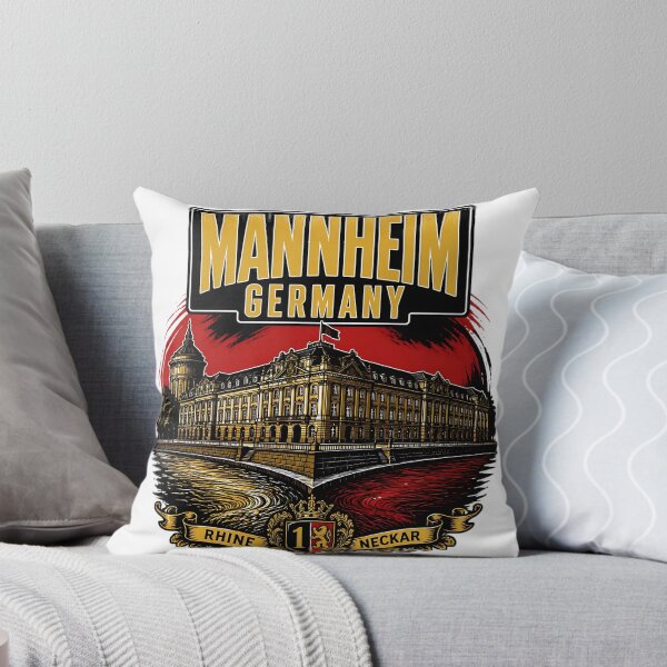 Item preview, Mannheim Germany Vintage Travel Tourism designed and sold by TravelersGems.