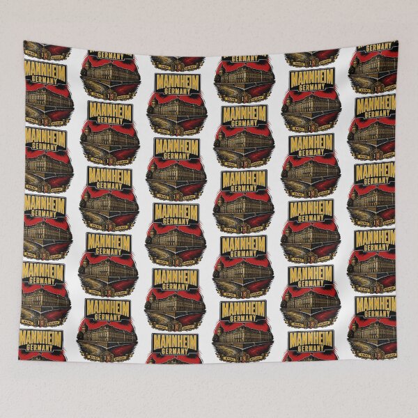 Item preview, Mannheim Germany Vintage Travel Tourism designed and sold by TravelersGems.