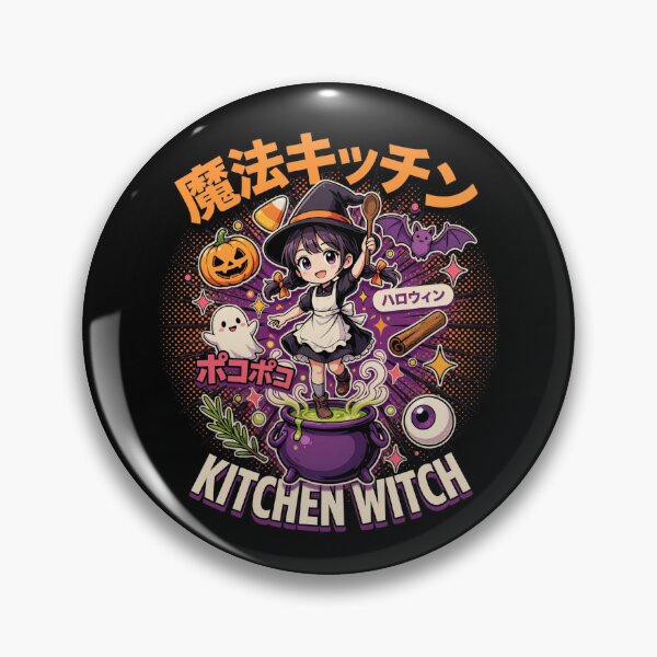 Item preview, Kitchen Witch Cook With Magic Halloween Design Graphic Tee v18 designed and sold by DarylWelsh2024.