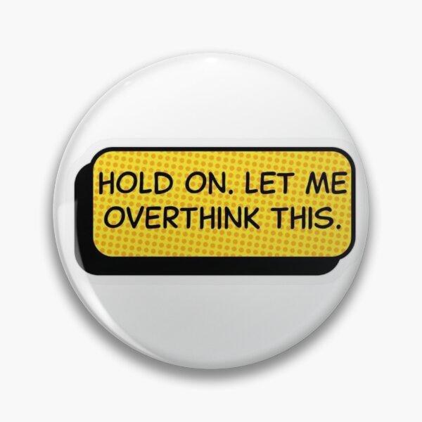 Item preview, overthinking designed and sold by TSGDesign.