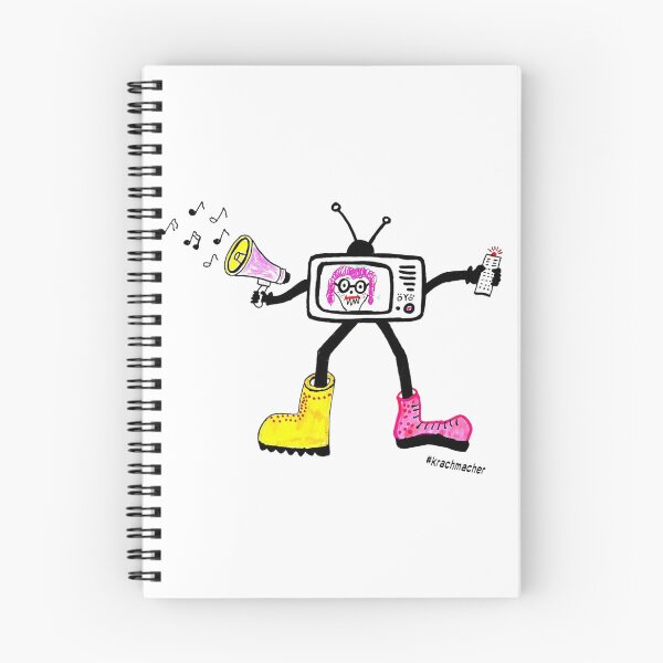 Item preview, TV Head Creature With Megaphone designed and sold by OYOBreitiMaul.