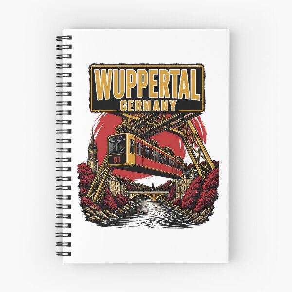 Item preview, Wuppertal Germany Vintage Travel Tourism designed and sold by TravelersGems.