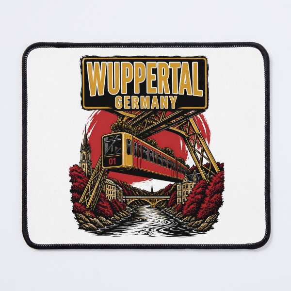 Item preview, Wuppertal Germany Vintage Travel Tourism designed and sold by TravelersGems.