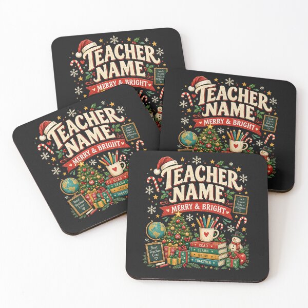 Item preview,  Christmas Teacher, Custom Teacher Name Gift,  designed and sold by nouradesinger.