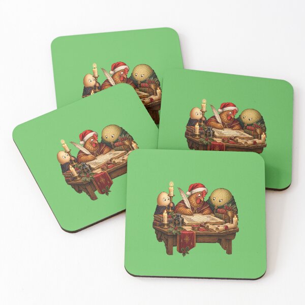 Item preview, The Scriptorium on Christmas Eve designed and sold by Hermandad-dlt.