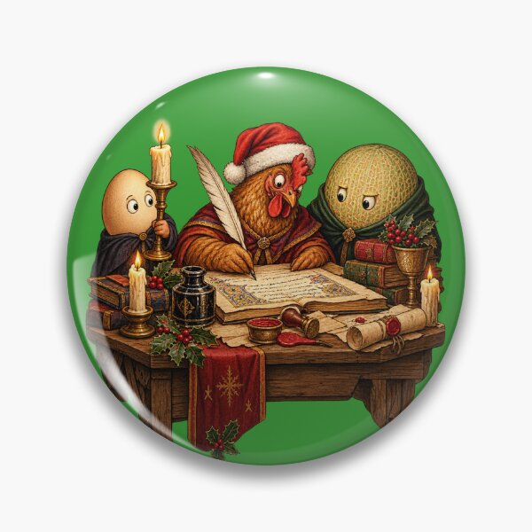 Item preview, The Scriptorium on Christmas Eve designed and sold by Hermandad-dlt.